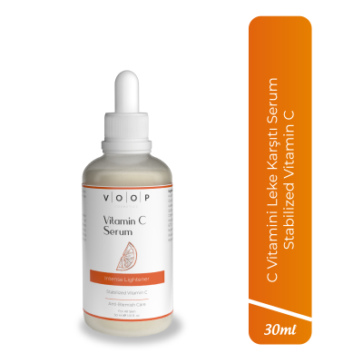 Voop Vitamin C, Yoğun Aydınlatıcı Leke Karşıtı Serum 30 ml